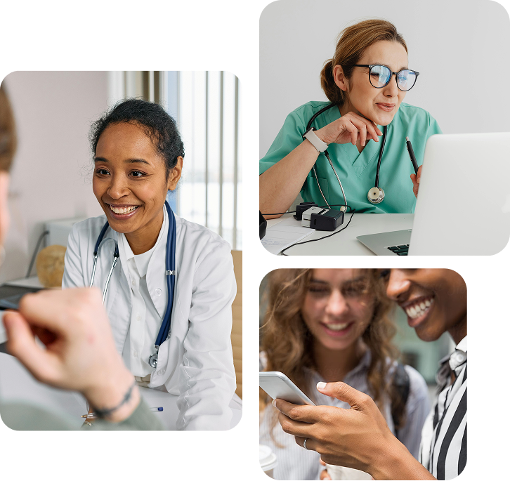 Medmate clinicians and patients